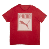 PUMA Mens T-Shirt Red L