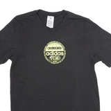 ADIDAS Mens T-Shirt Black S