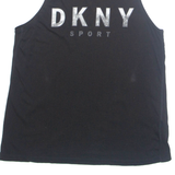 DKNY Womens Vest Black Sleeveless XS
