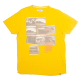 BEN SHERMAN Mens T-Shirt Yellow M