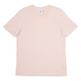 ADIDAS Womens T-Shirt Pink M
