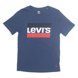 LEVI'S Mens T-Shirt Blue S