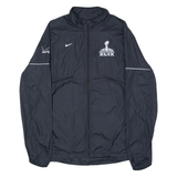 NIKE Super Bowl XLIX Mens Rain Jacket Black XL