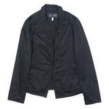 ARMANI JEANS Womens Blazer Jacket Black UK 8