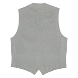 ALPINIT Mens Blazer Waistcoat Grey 90s M
