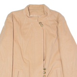 CS Womens Overcoat Coat Beige Wool 90s L