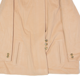 CS Womens Overcoat Coat Beige Wool 90s L