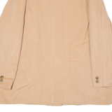CS Womens Overcoat Coat Beige Wool 90s L