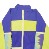 ADIDAS ORIGINALS Polarlite Trekking Mens Pullover Jacket Purple 90s Crazy Pattern M