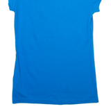 ADIDAS Womens T-Shirt Blue XS