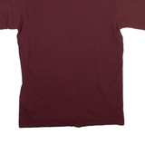 VANS Mens T-Shirt Maroon S