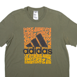 ADIDAS Mens T-Shirt Green M