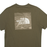 THE NORTH FACE Mens T-Shirt Green S