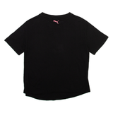 PUMA Womens T-Shirt Black XS
