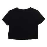 ADIDAS ORIGINALS Womens T-Shirt Black UK 8