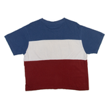 FILA Cropped Womens T-Shirt Blue M