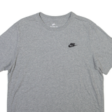 NIKE Mens T-Shirt Grey L