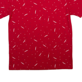 NIKE Mens T-Shirt Red L