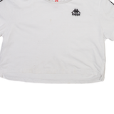 KAPPA Cropped Womens T-Shirt White S