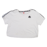 KAPPA Cropped Womens T-Shirt White S