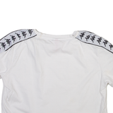 KAPPA Cropped Womens T-Shirt White S