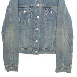LEVI'S Womens Denim Jacket Blue S