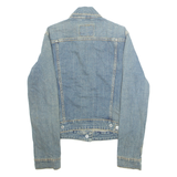 LEVI'S Womens Denim Jacket Blue S