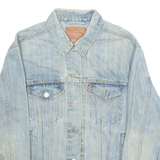 LEVI'S Womens Denim Jacket Blue S