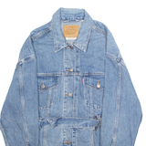 LEVI'S Womens Denim Jacket Blue S