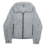 RALPH LAUREN Womens Jacket Black Check L