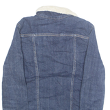 LEVI'S Womens Denim Jacket Blue S