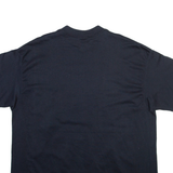 EZL Beach Scene Mens T-Shirt Black XL