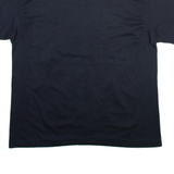EZL Beach Scene Mens T-Shirt Black XL