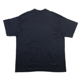 EZL Beach Scene Mens T-Shirt Black XL