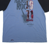 HARD ROCK CAFE Orlando Mens T-Shirt Blue USA 2XL