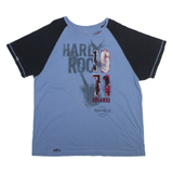 HARD ROCK CAFE Orlando Mens T-Shirt Blue USA 2XL