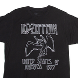 LED ZEPPELIN Mens Band T-Shirt Black M
