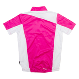 STOKE Womens Jersey Pink 1/4 Zip XS