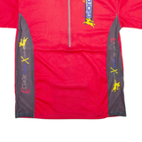 ESTATE 2000 Mens Jersey Red 1/4 Zip L