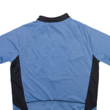 IXS Mens Jersey Blue 1/4 Zip L
