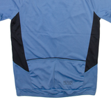 IXS Mens Jersey Blue 1/4 Zip L