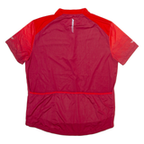 CRIVIT Mens Jersey Red 1/4 Zip XL