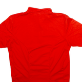 BTWIN Mens Jersey Red 1/4 Zip S