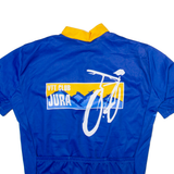 BICYCLE LINE Mens Jersey Blue 1/4 Zip 3XL