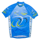 Full Zip Mens Jersey Blue L