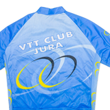 Full Zip Mens Jersey Blue L