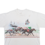 Kentucky Derby Mens T-Shirt White USA XL