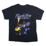 PRINCE Purple Rain Mens Band T-Shirt White L
