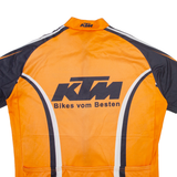 PELLA Mens Jersey Orange 1/2 Zip L