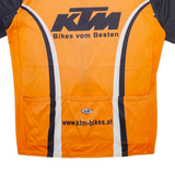 PELLA Mens Jersey Orange 1/2 Zip L